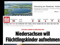 Bild zum Artikel: Aus den Lagern in Griechenland - Niedersachsen will Flüchtlings-Kinder aufnehmen