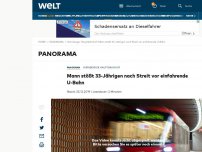 Bild zum Artikel: Mann stößt 33-Jährigen nach Streit vor einfahrende U-Bahn