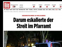 Bild zum Artikel: Messerstecherei an Heiligabend - Darum eskalierte der Streit im Pfarramt