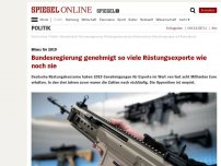 Bild zum Artikel: Bilanz für 2019: Bundesregierung genehmigt so viele Rüstungsexporte wie noch nie