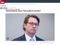 Bild zum Artikel: Scheuers Plan für Klimaziele: 'Deutschland muss Fahrradland werden'