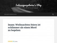 Bild zum Artikel: Imam: Weihnachten feiern ist schlimmer als einen Mord zu begehen