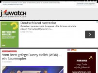 Bild zum Artikel: Vom Brett gefegt: Danny Hollek (WDR) – ein Bauernopfer