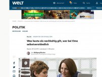 Bild zum Artikel: Was heute als nachhaltig gilt, war bei Oma selbstverständlich