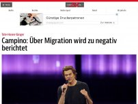 Bild zum Artikel: Campino: Über Migration wird zu negativ berichtet