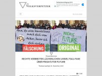 Bild zum Artikel: Rechte verbreiten lächerlichen Umweltsau-Fake über Fridays For Future