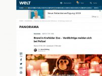 Bild zum Artikel: Brand in Krefelder Zoo – Polizei vermutet Himmelslaternen als Ursache