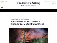 Bild zum Artikel: Nordrhein-Westfalen: Affen sterben bei Brand im Krefelder Zoo