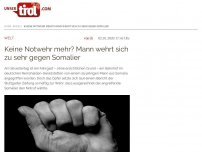 Bild zum Artikel: Keine Notwehr mehr? Mann wehrt sich zu sehr gegen Somalier