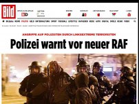 Bild zum Artikel: Angriffe durch Links-Terroristen - Polizei warnt vor neuer RAF