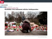 Bild zum Artikel: Große Spendenbereitschaft: Krefelder Zoo nach Brand wieder geöffnet