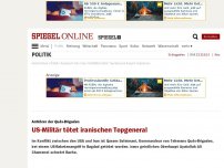 Bild zum Artikel: Anführer der Quds-Brigaden: US-Militär tötet iranischen Top-General