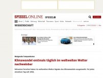 Bild zum Artikel: Steigende Temperaturen: Klimawandel erstmals täglich im weltweiten Wetter nachweisbar