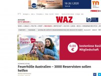 Bild zum Artikel: Ausnahmezustand: Feuerhölle Australien – 3000 Reservisten sollen helfen