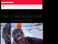 Bild zum Artikel: Mit Erwachsenen-Gewehr