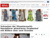 Bild zum Artikel: Schrecken der Silvesternacht: Randalierer attackieren Gnadenhof mit Böllern über zwei Stunden