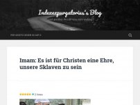 Bild zum Artikel: Imam: Es ist für Christen eine Ehre, unsere Sklaven zu sein