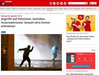 Bild zum Artikel: Besorgniserregender Trend - Angriffe auf Polizisten, Sanitäter, Feuerwehrleute: Gewalt wird immer schlimmer