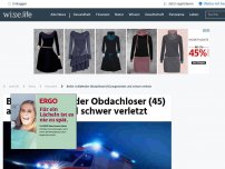 Bild zum Artikel: Berlin: Schlafender Obdachloser (45) angezündet und schwer verletzt