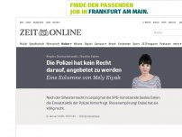 Bild zum Artikel: Saskia Esken: Die Polizei hat kein Recht darauf, angebetet zu werden