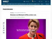 Bild zum Artikel: Ehemann von Ministerin Giffey verliert Job