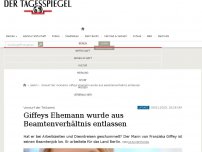 Bild zum Artikel: Giffeys Ehemann offenbar wegen Trickserei aus Beamtenverhältnis entlassen