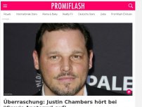 Bild zum Artikel: Überraschung: Justin Chambers hört bei 'Grey's Anatomy' auf!