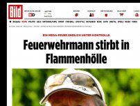 Bild zum Artikel: Mega-Feuer unter Kontrolle - Feuerwehrmann stirbt in Flammenhölle Australiens