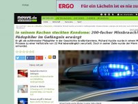 Bild zum Artikel: In seinem Rachen steckten Kondome: 200-facher Missbrauch! Pädophiler im Knast erwürgt