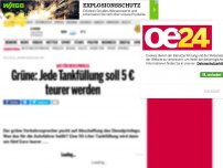 Bild zum Artikel: Grüne: Jede Tankfüllung soll 5 € teurer werden