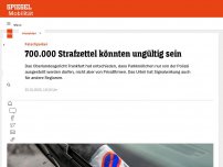 Bild zum Artikel: Strafzettel: Knöllchen für Falschparker von privaten Dienstleistern sind rechtswidrig