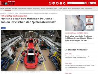 Bild zum Artikel: Früher für Top-Gehälter reserviert - 'Ist eine Schande': Millionen Deutsche zahlen inzwischen den Spitzensteuersatz