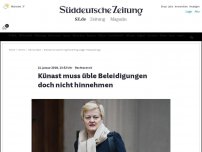 Bild zum Artikel: Rechtsstreit: Künast muss üble Beleidigungen doch nicht hinnehmen