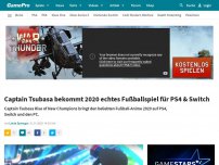 Bild zum Artikel: News: Captain Tsubasa bekommt 2020 echtes Fußballspiel für PS4 & Switch