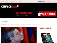 Bild zum Artikel: Bundesverdienstkreuz für Draghi – Weil er Sparer beraubte