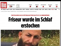 Bild zum Artikel: Nebenbuhler in U-Haft - Friseur wurde im Schlaf erstochen