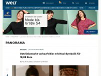 Bild zum Artikel: Getränkemarkt verkauft Bier mit Nazi-Symbolik für 18,88 Euro