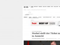 Bild zum Artikel: Flüchtlingsabkommen: Merkel stellt der Türkei mehr Geld in Aussicht