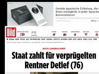 Bild zum Artikel: Nach langem Kampf - Staat zahlt für verprügelten Rentner