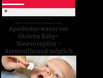 Bild zum Artikel: Atemstillstand bei Überdosis