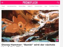 Bild zum Artikel: Disney-Hammer: 'Bambi' wird der nächste Live-Action-Film!