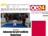 Bild zum Artikel: Indonesien hat jetzt weibliche Henkerinnen