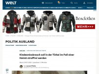 Bild zum Artikel: Kindesmissbrauch soll in der Türkei im Fall einer Heirat straffrei werden