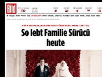 Bild zum Artikel: Nach ARD-Film „Nur eine Frau“ über Mord an Hatun ( - So lebt Familie Sürücü heute