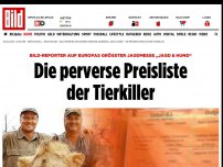 Bild zum Artikel: Jagdmesse „Jagd & Hund“ - Die perverse Preisliste der Tierkiller