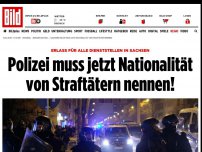 Bild zum Artikel: Erlass von Polizeichef - Polizei muss jetzt Nationalität von Straftätern nennen!