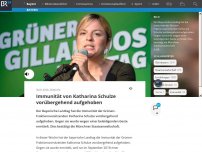 Bild zum Artikel: Immunität von Katharina Schulze aufgehoben