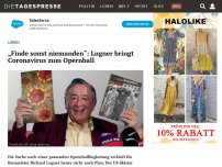 Bild zum Artikel: „Finde sonst niemanden“: Lugner bringt Coronavirus zum Opernball