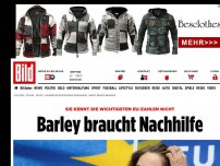 Bild zum Artikel: Sie kennt EU-Zahlen nicht - Barley braucht Nachhilfe