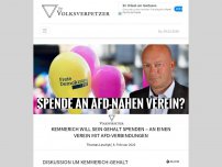 Bild zum Artikel: Kemmerich will sein Gehalt spenden – an einen Verein mit AfD-Verbindungen